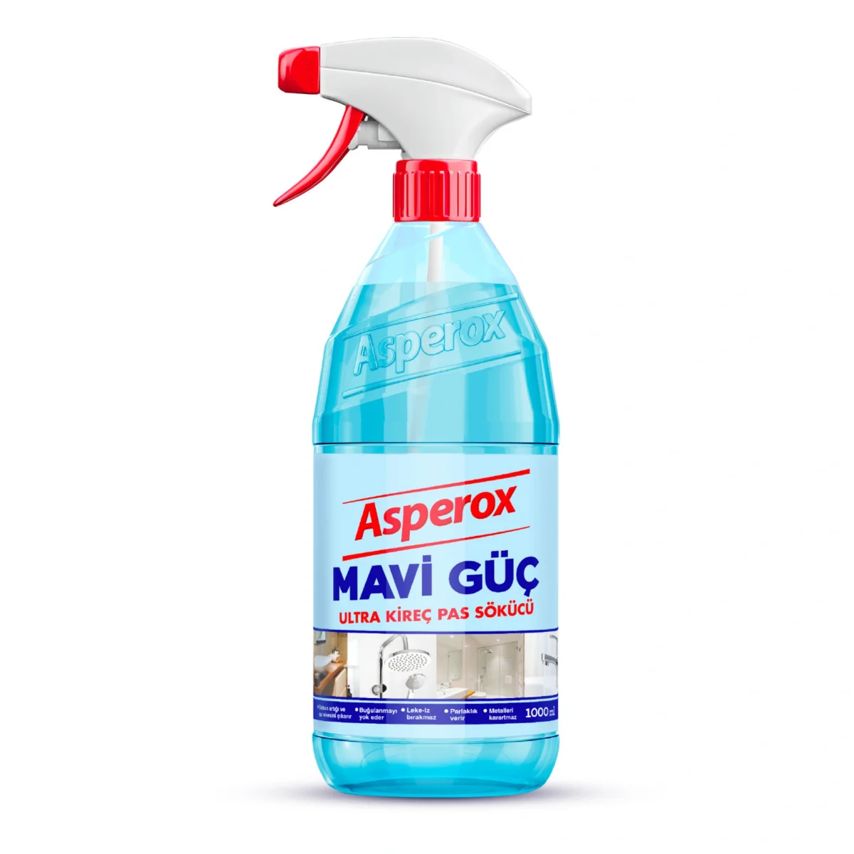 Asperox Mavi Güç Spreyli Temizleyici 1 Litre