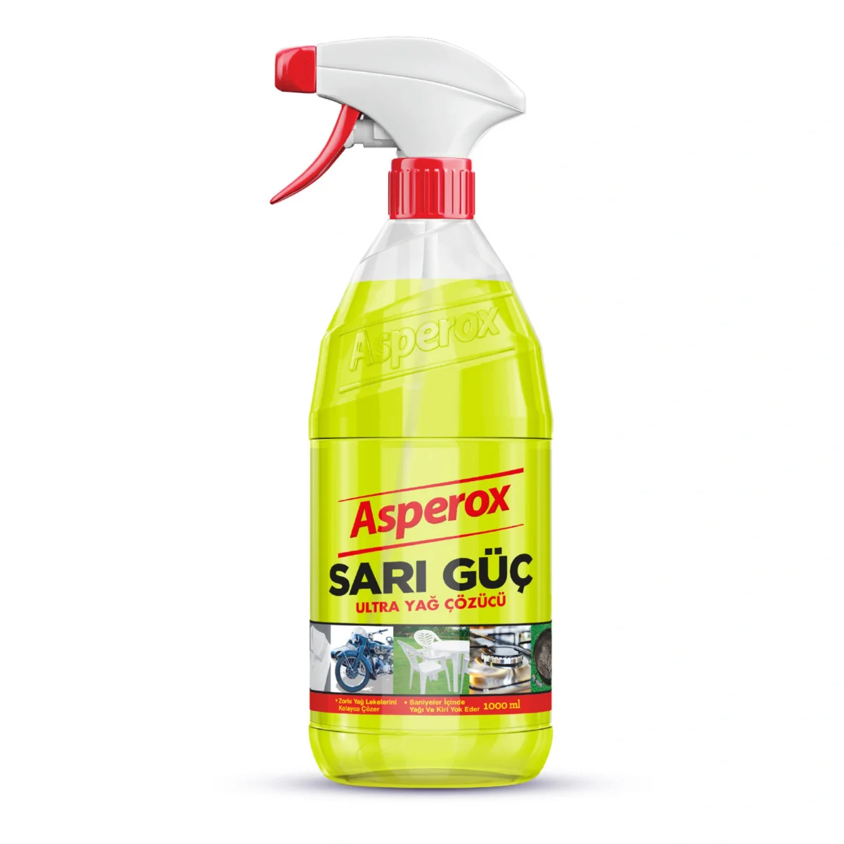 Asperox Sarı Güç Spreyli Temizleyici 1 Litre