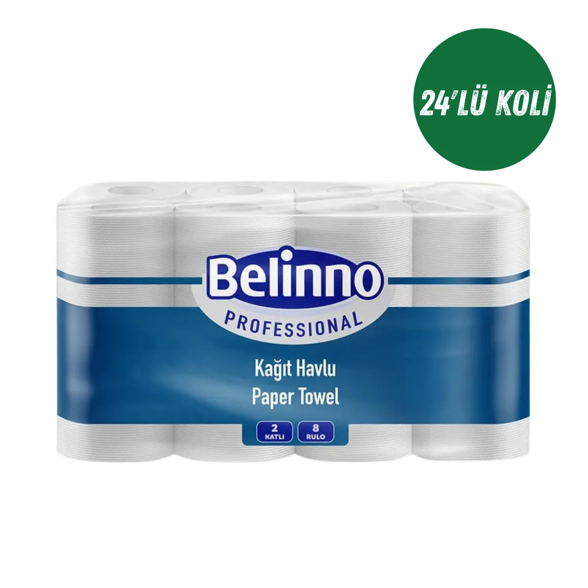 Belinno 24'lü Rulo Havlu Çift Katlı 90 Yaprak