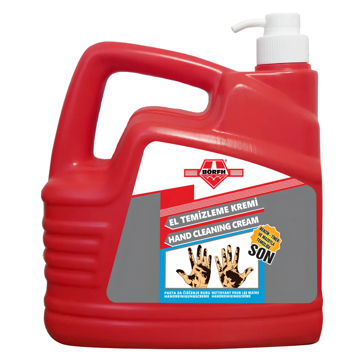 Börfh El Temizleme Kremi Pompalı 3 Kg