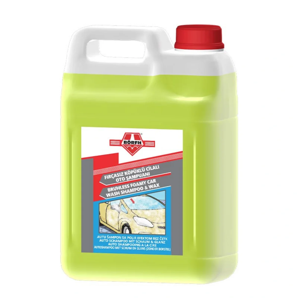 Börfh Cilalı Oto Köpük Fırçasız 5 Lt