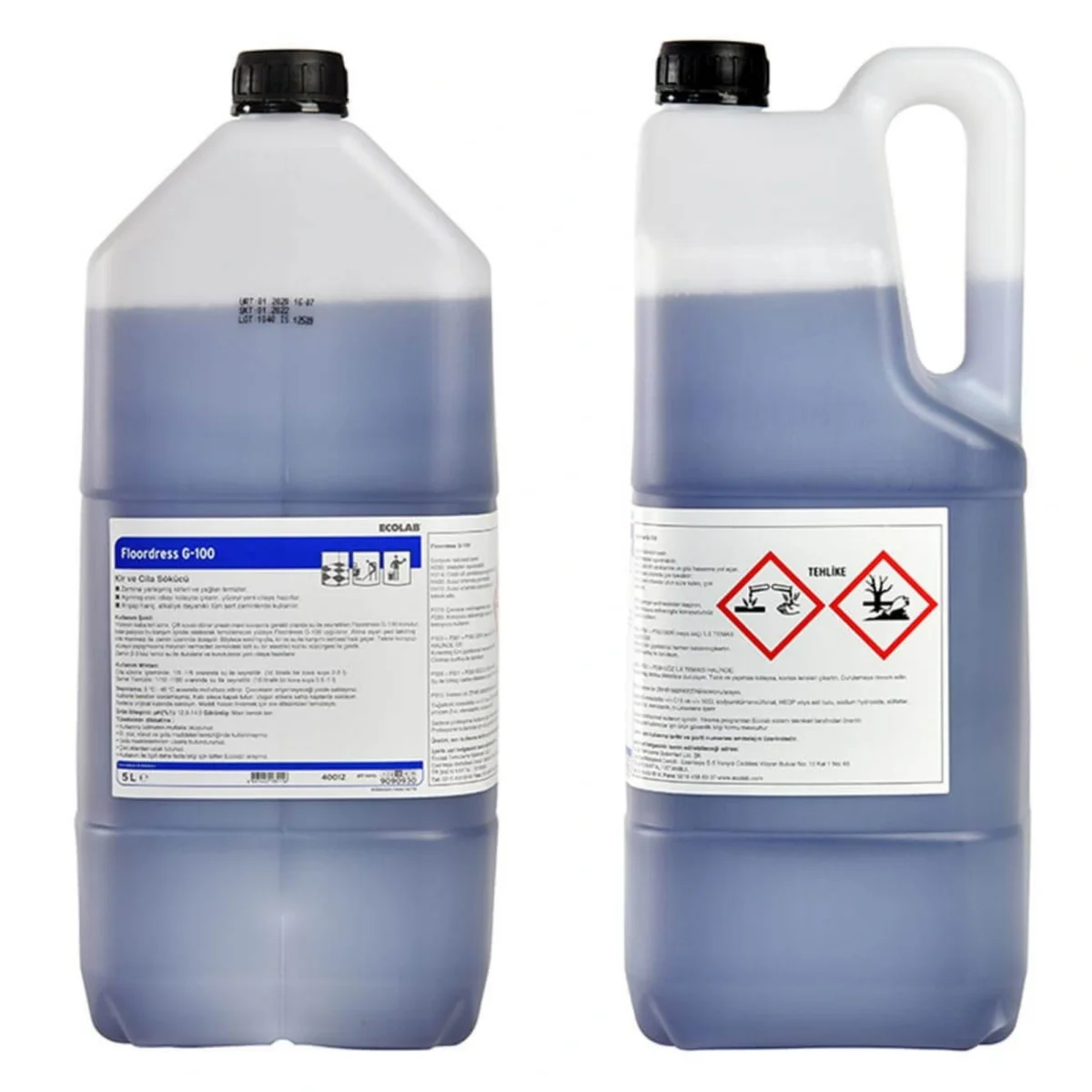 Ecolab Floordress G 100 Kir Ve Cila Sökücü 5 Litre