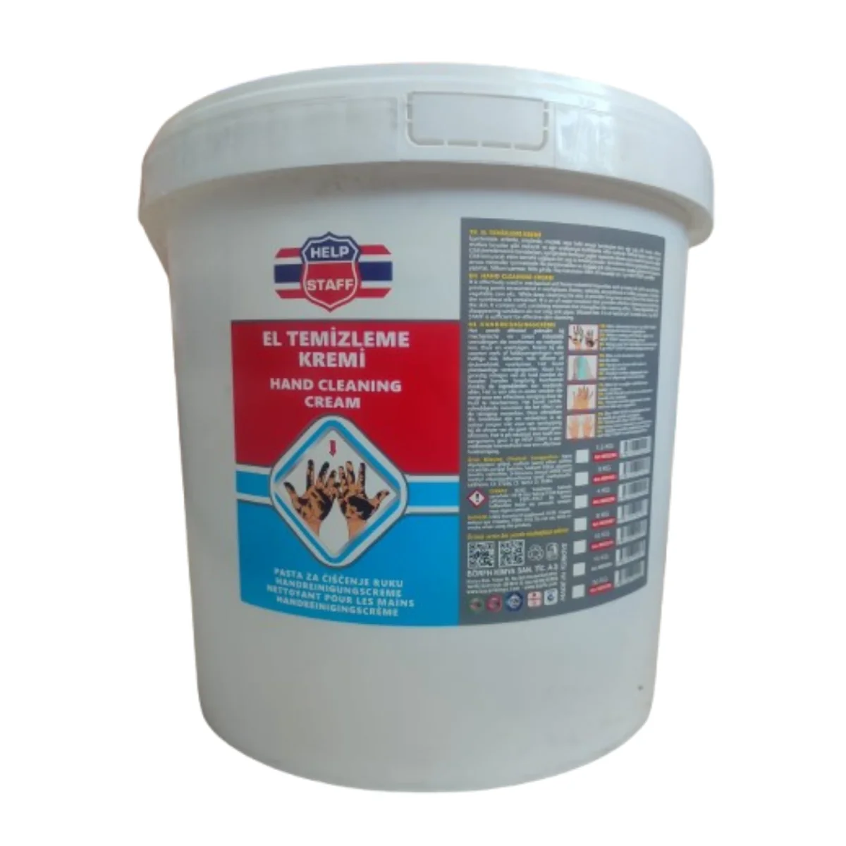 Granüllü El Temizleme Kremi 15 Kg Help Staff