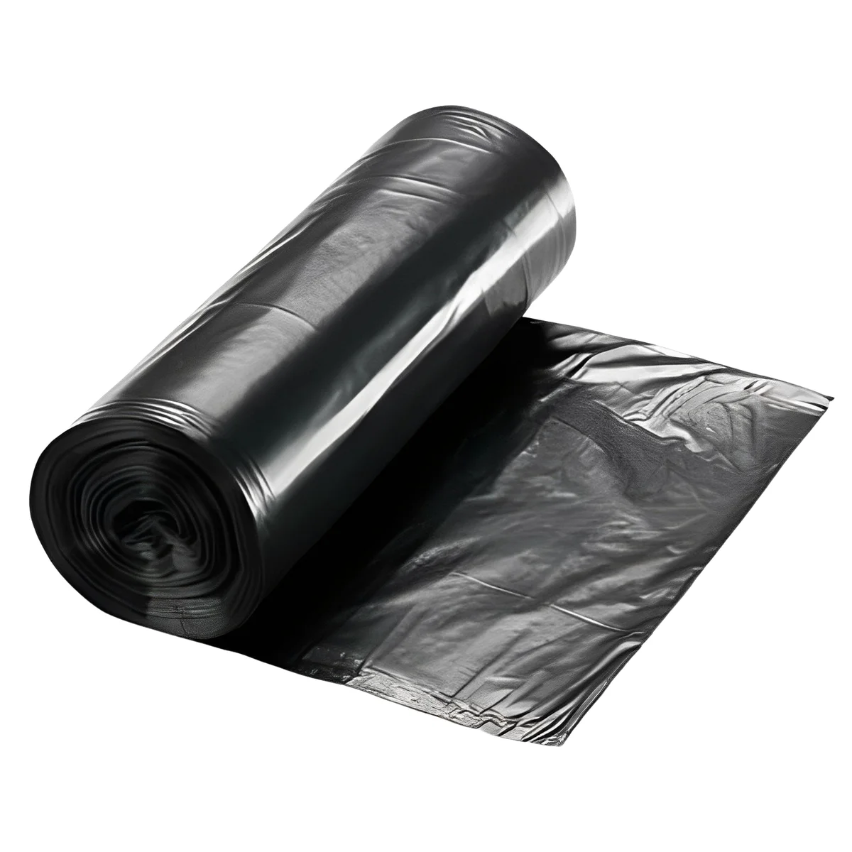 Roldex 80x110 Çöp Poşeti Endüstriyel 800 Gram Rulo Jumbo Çöp Poşeti Siyah