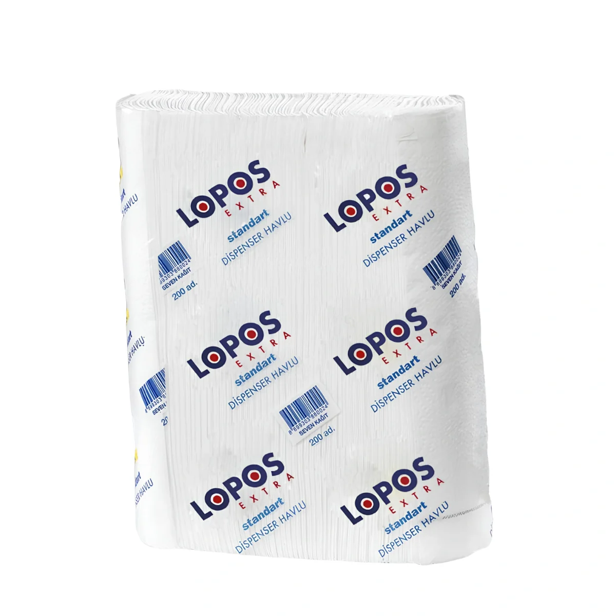 Lopos Z Katlama Peçete 150 Yaprak 12 Paket'li Koli