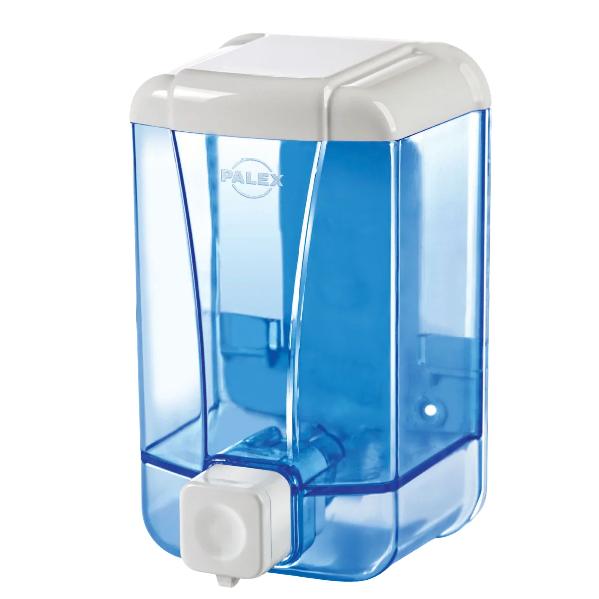 Palex Sıvı Sabun Dispenseri 1000 Ml Şeffaf Mavi