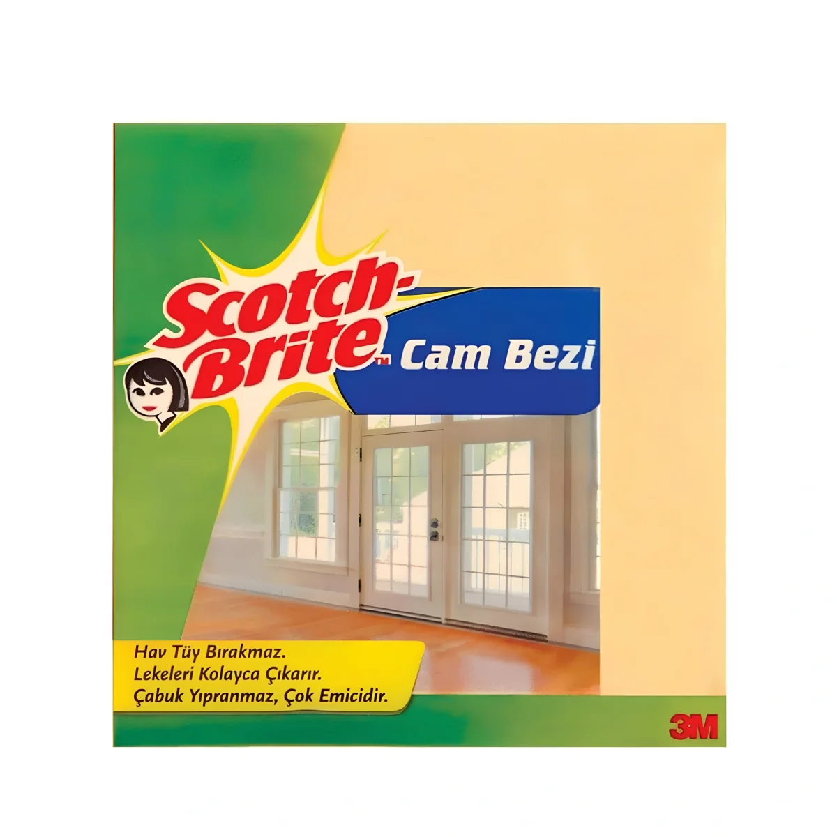 Scotch Brite Cam Bezi 3'lü
