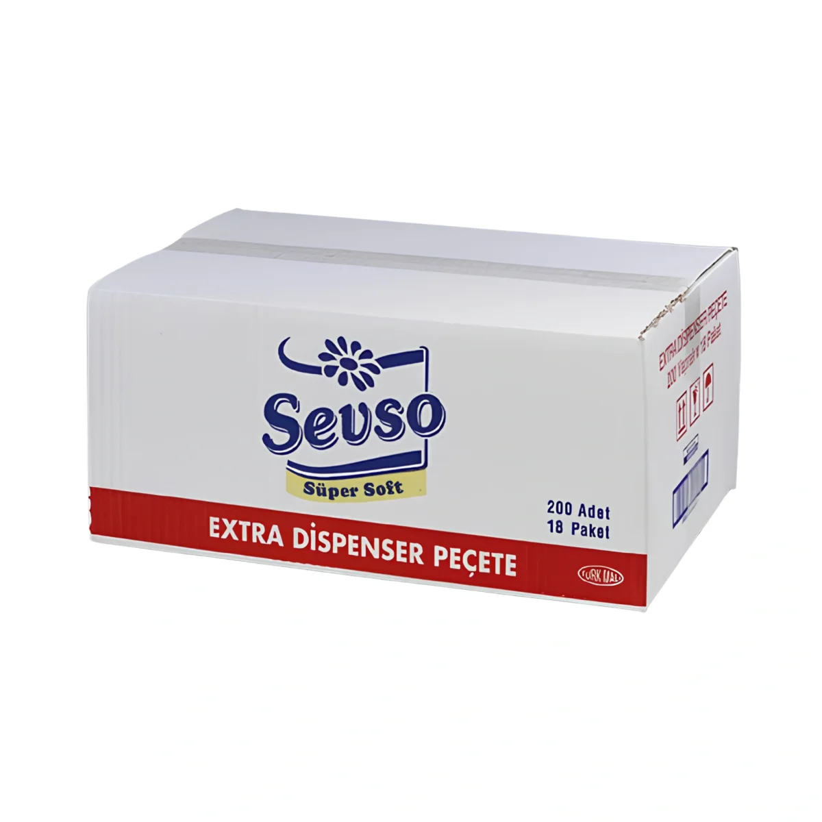 Sevso Dispenser Masa Üstü Peçete 18 Paket x 250 Yaprak