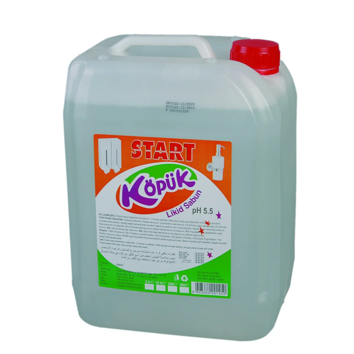 Start Köpük El Sabunu 5 Kg