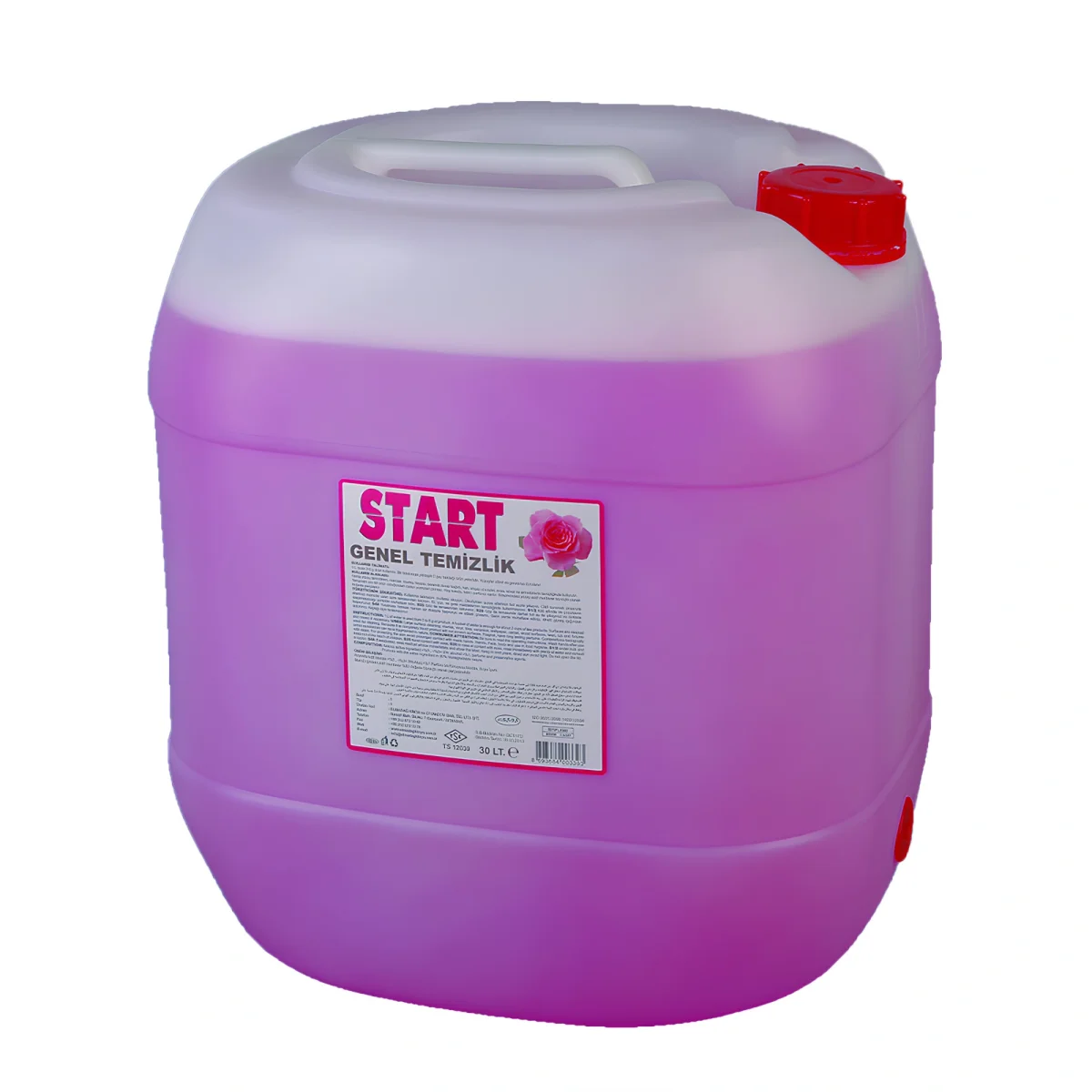 30 Lt Yüzey Temizleyici Pembe Çiçek Bahçesi Start
