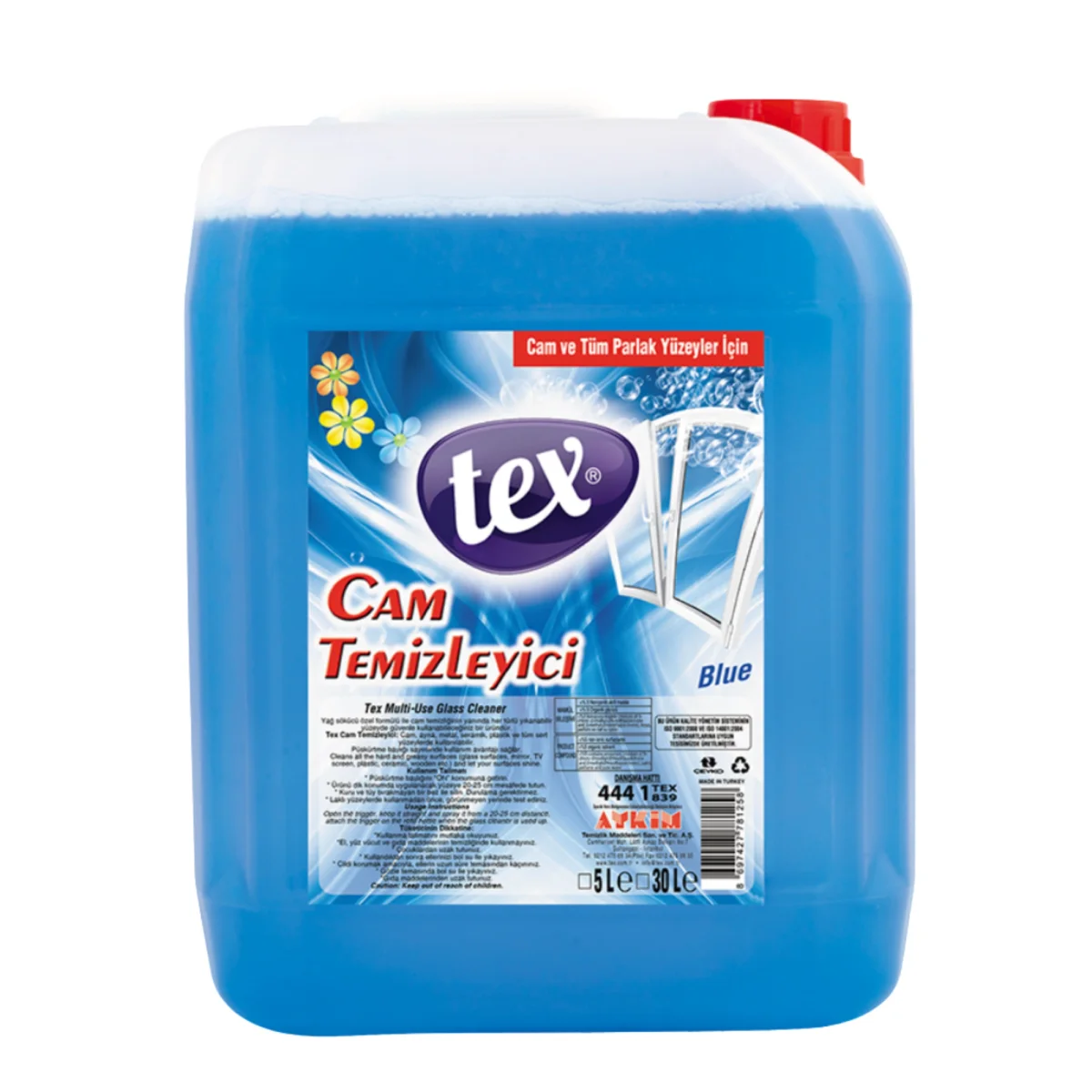 Tex Cam Temizleyici 5 Lt