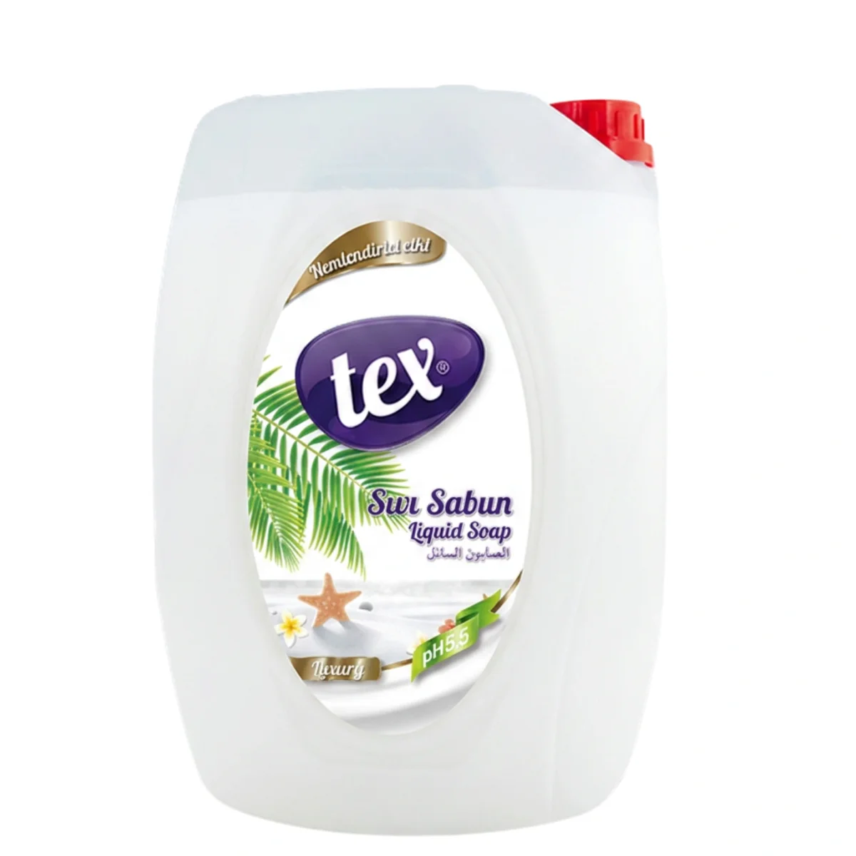 Tex Sıvı El Sabunu 5 Lt Beyaz