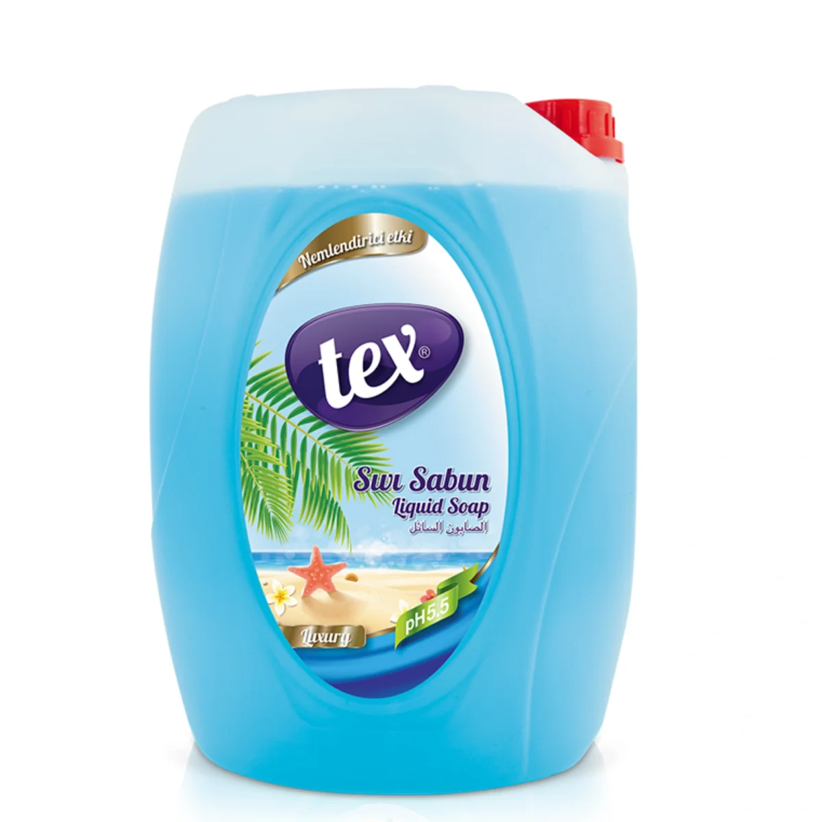 Tex Sıvı El Sabunu 5 Lt Mavi