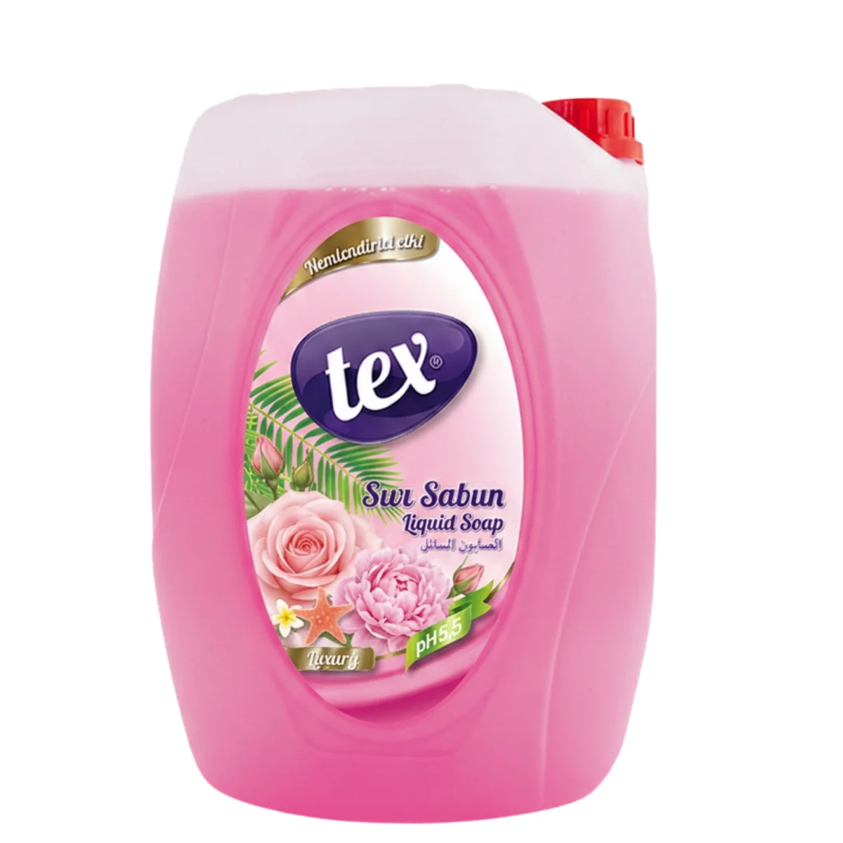 Tex Sıvı El Sabunu 5 Lt Pembe