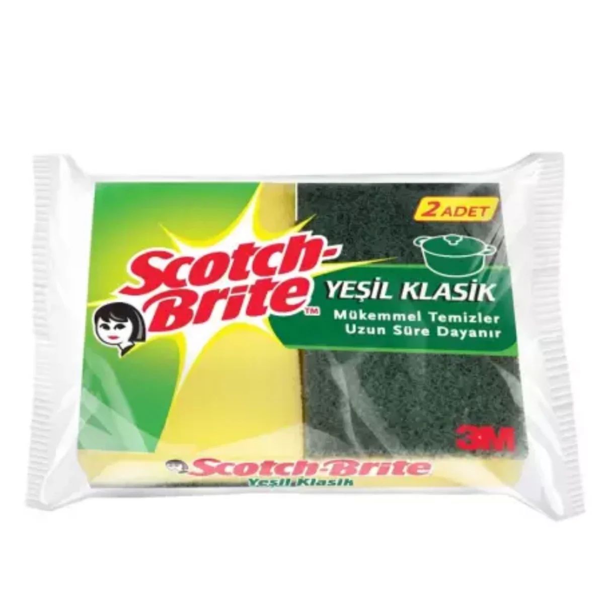 Scotch Brite 2'li Bulaşık Süngeri
