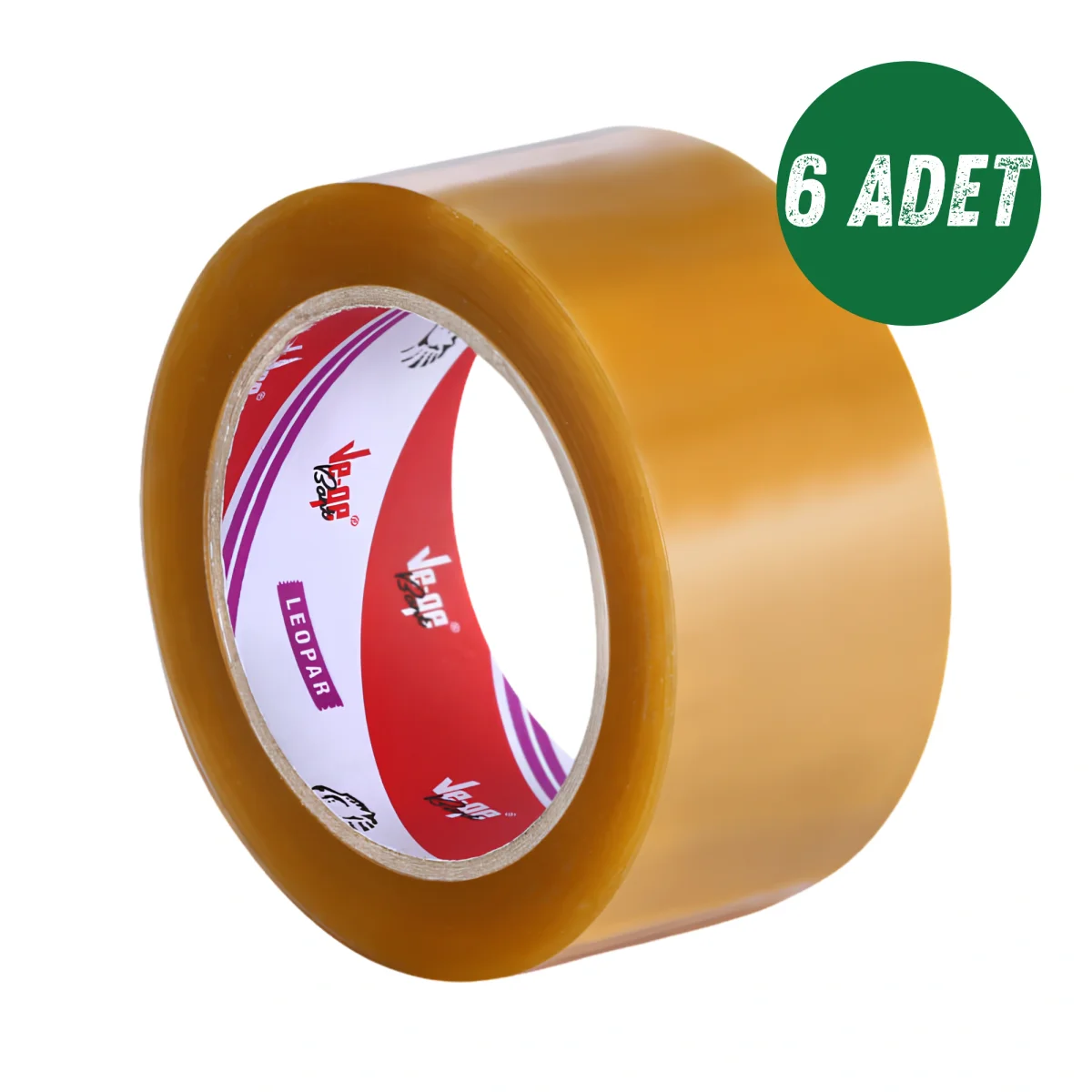 Vege Koli Bandı Leopar 45x100 100 Metre 6'lı Paket