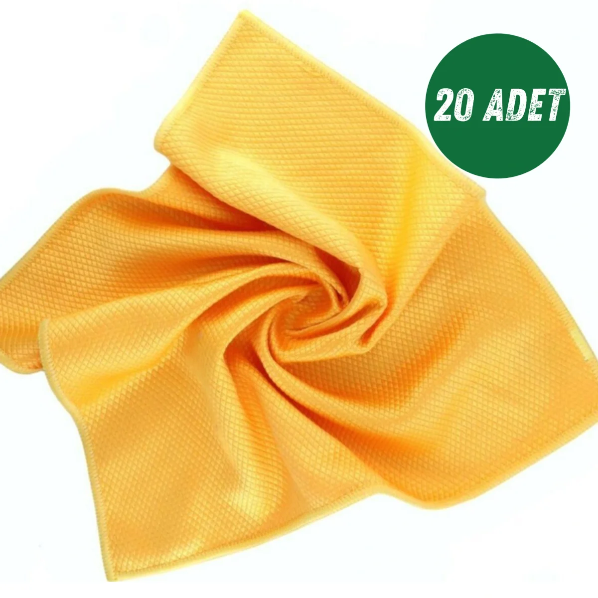 Mikrofiber Cam Bezi Diamond 40x40 Cm Viper 20'li Paket