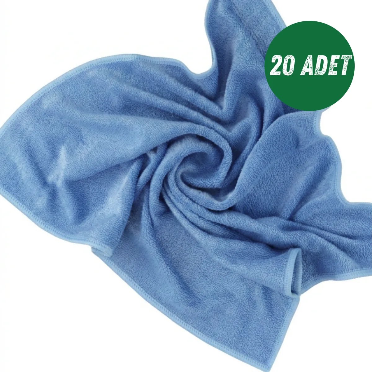 Mikrofiber Temizlik Bezi Parlak 40x40 Cm Ceymop 20'li Paket